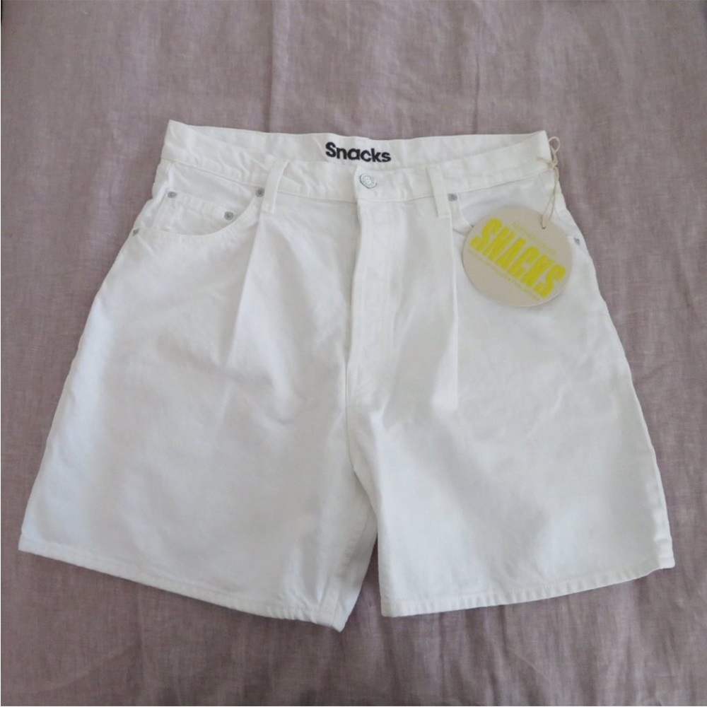 Mother Denim Sticky Rice Shorts, NWT - Picture 1 of 9
